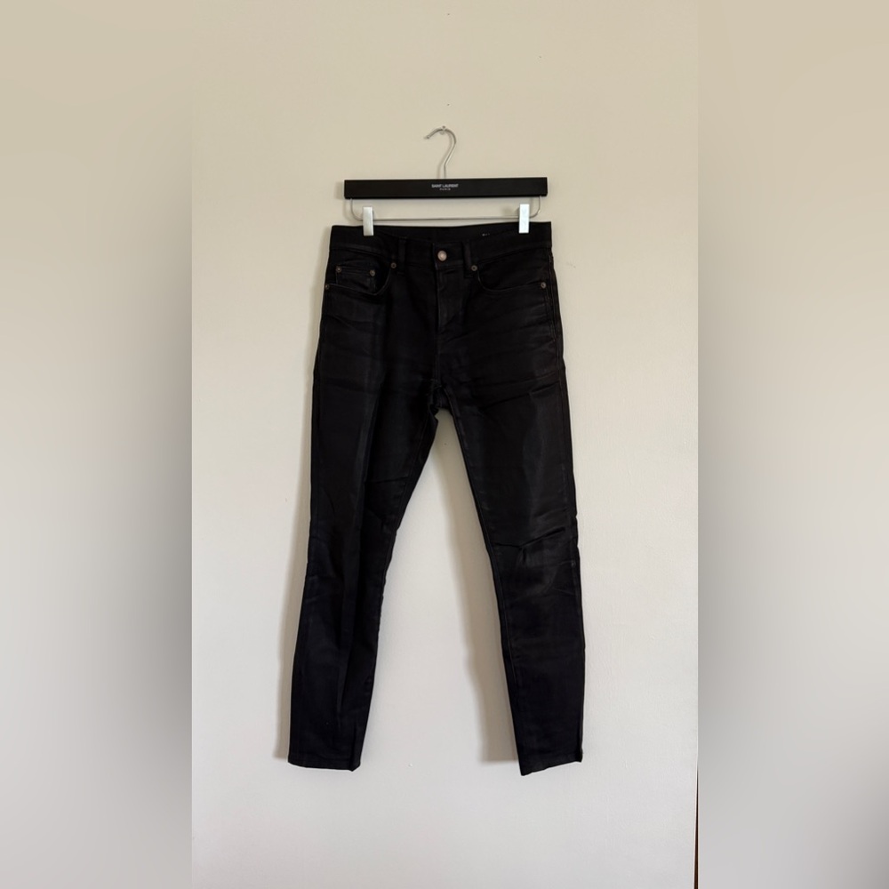 Black Saint Laurent jeans